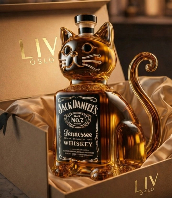 Whisky Bottle - Cat Edition