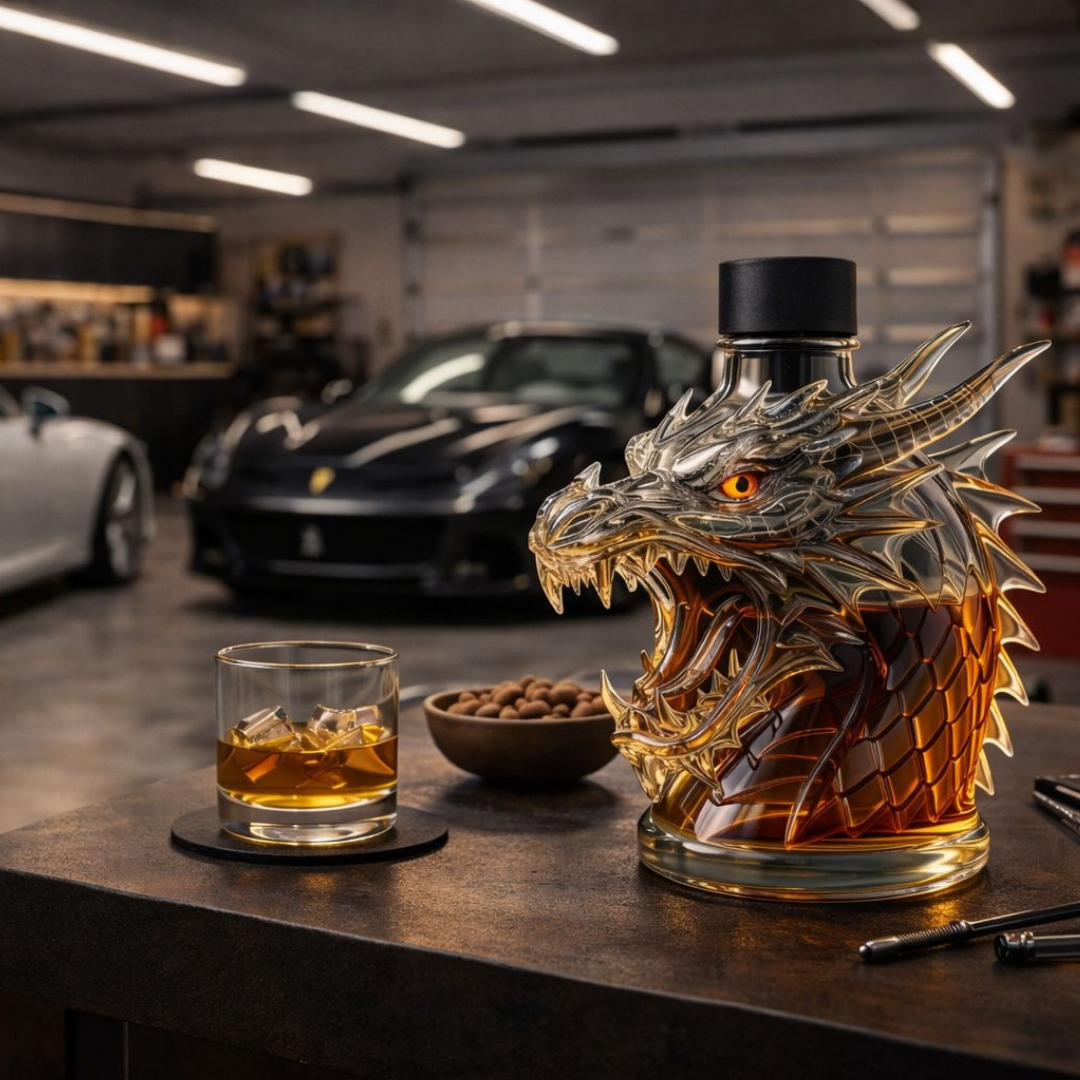 Whiskey Bottle - Dragon Edition