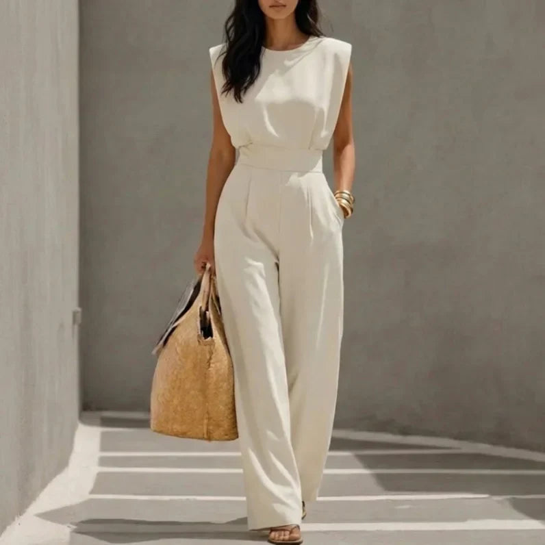 Ariadna — Belted Jumpsuit