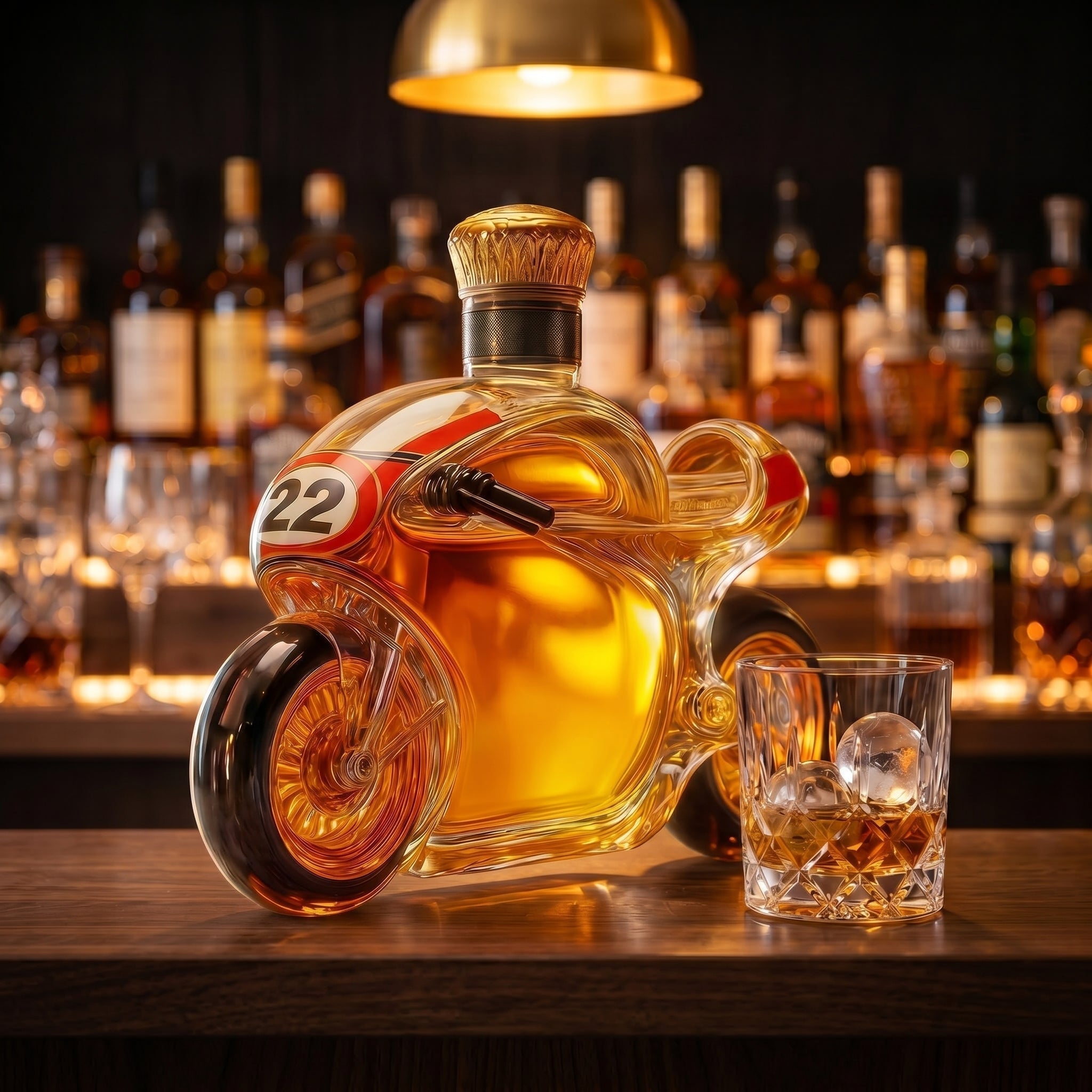 Moto Grand Prix Edition — Whisky Decanter